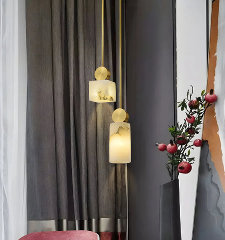 Etruscan Alabaster Pendant Light - NexioPick