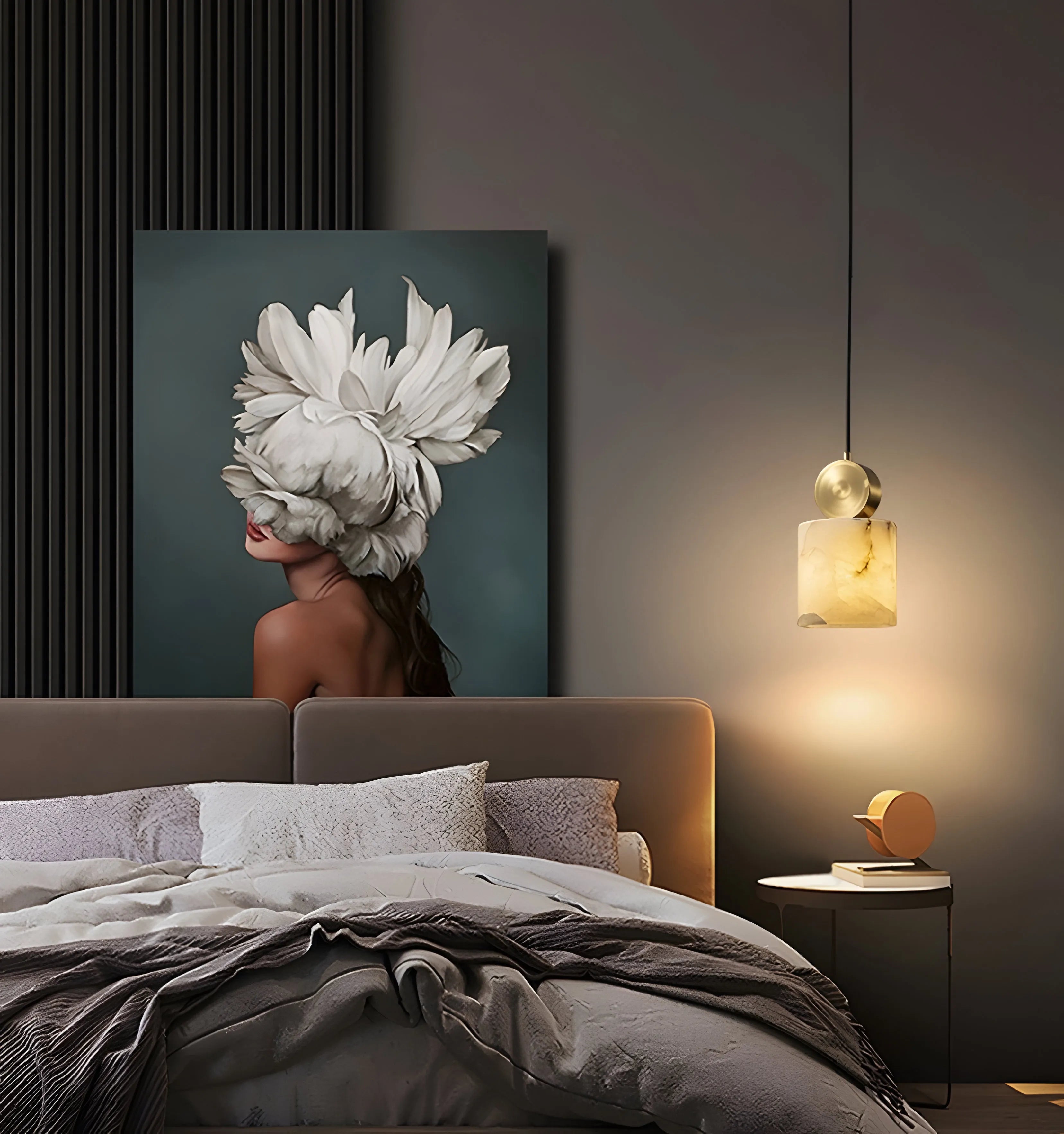 Etruscan Alabaster Pendant Light - NexioPick