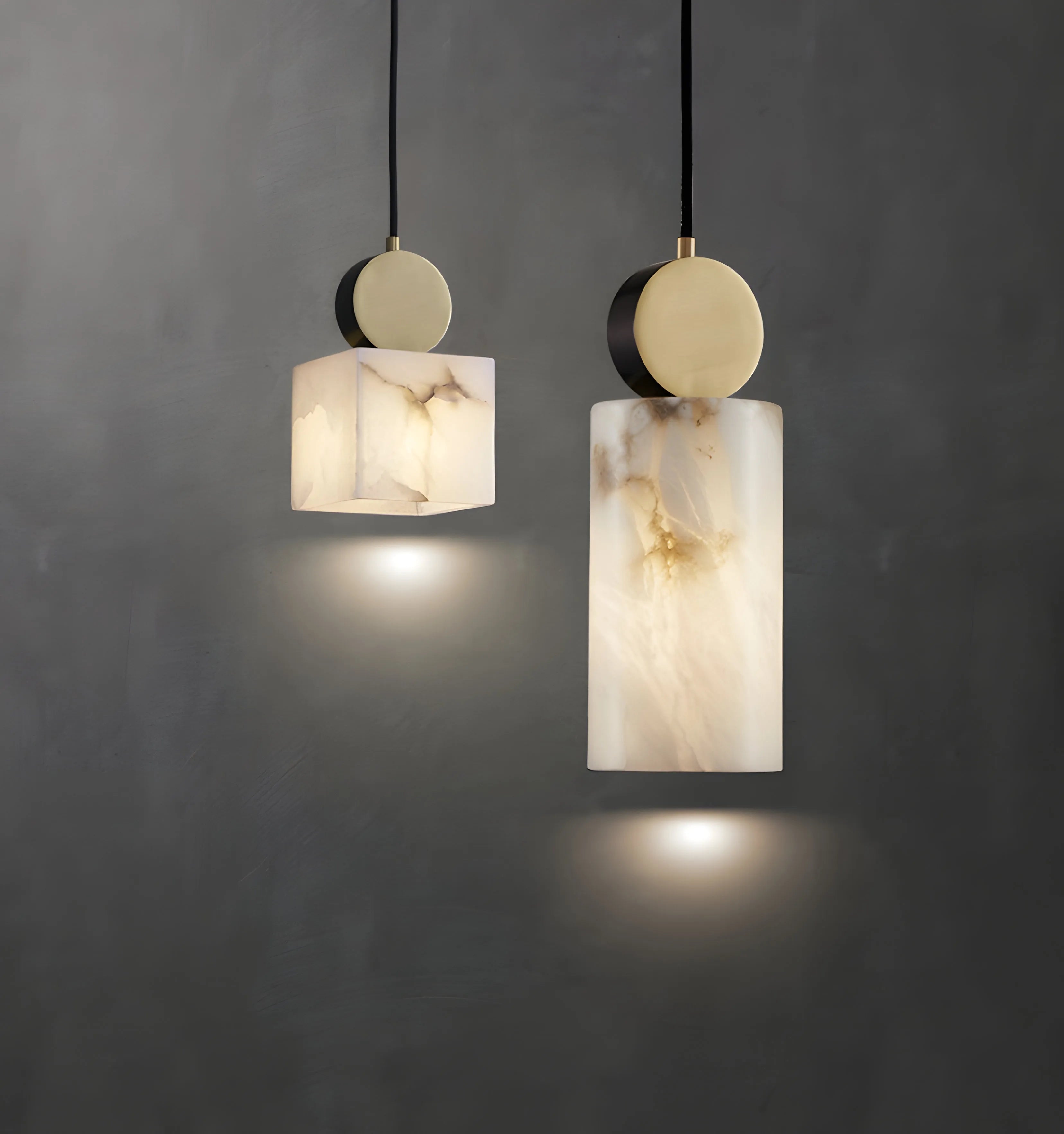 Etruscan Alabaster Pendant Light - NexioPick