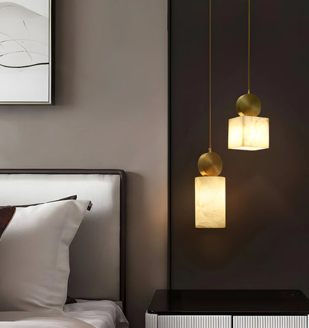 Etruscan Alabaster Pendant Light - NexioPick