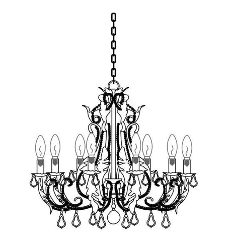 Candle Holder Chandelier - NexioPick