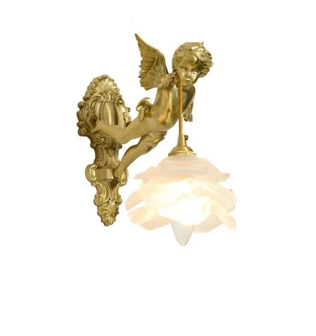 Flying Angel Brass Wall Light - NexioPick