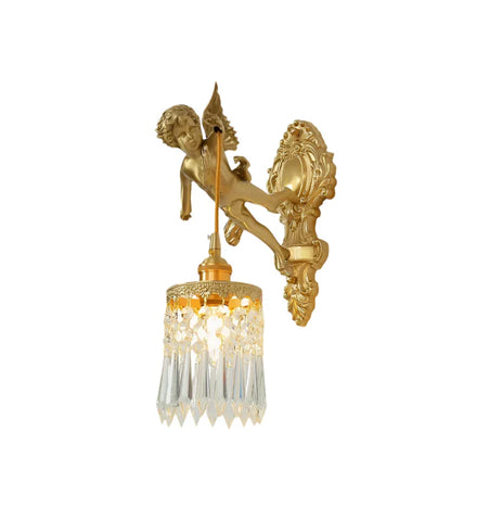 Flying Angel Brass Wall Light - NexioPick