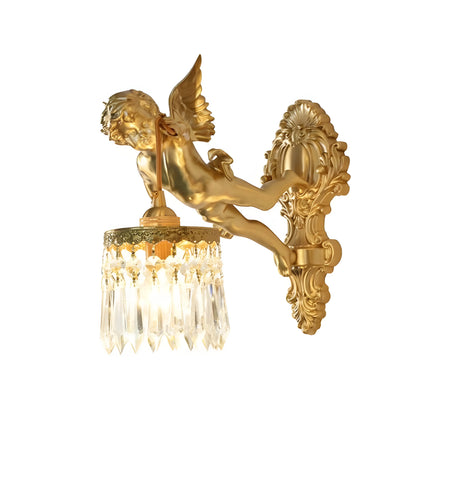 Flying Angel Brass Wall Light - NexioPick