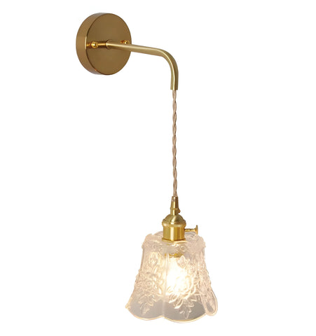 French Relief Glass Pendant / Wall Lamp - NexioPick