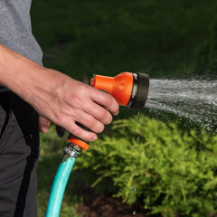 7-Way Garden Hose Nozzle - Adjustable Spray Nozzle with Ergonomic Grip