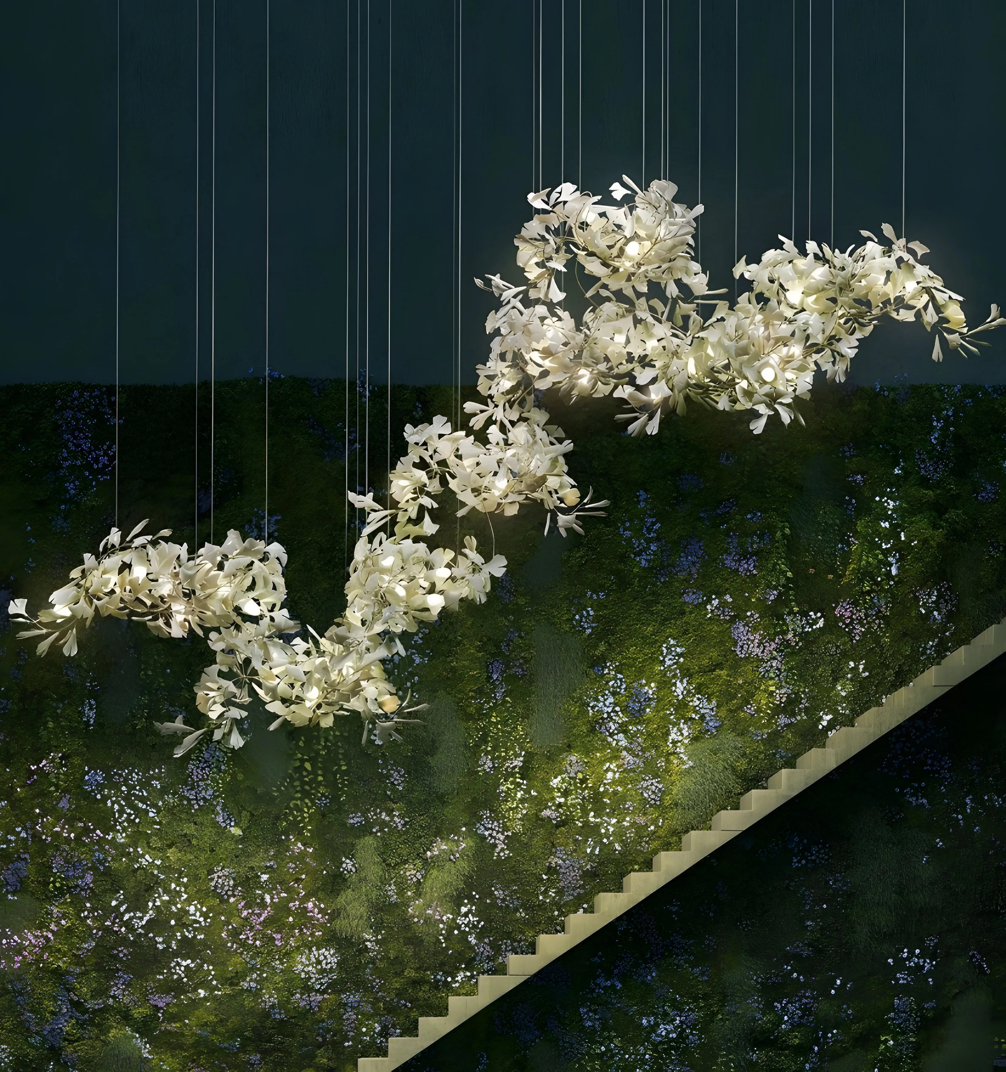 Gingko Chandelier C - NexioPick