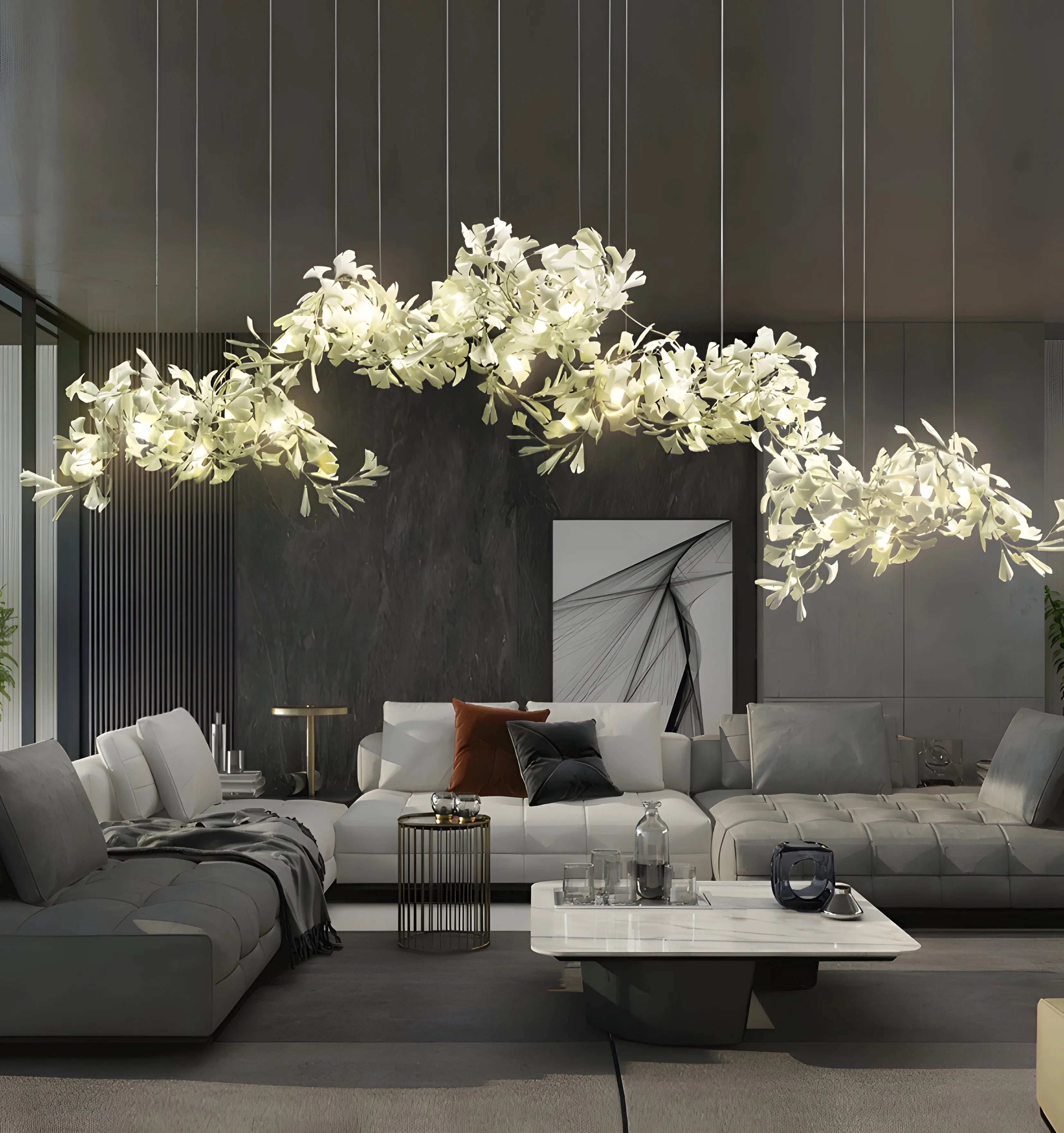 Gingko Chandelier C - NexioPick