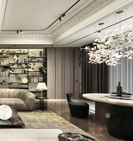 Gingko Chandelier E - NexioPick