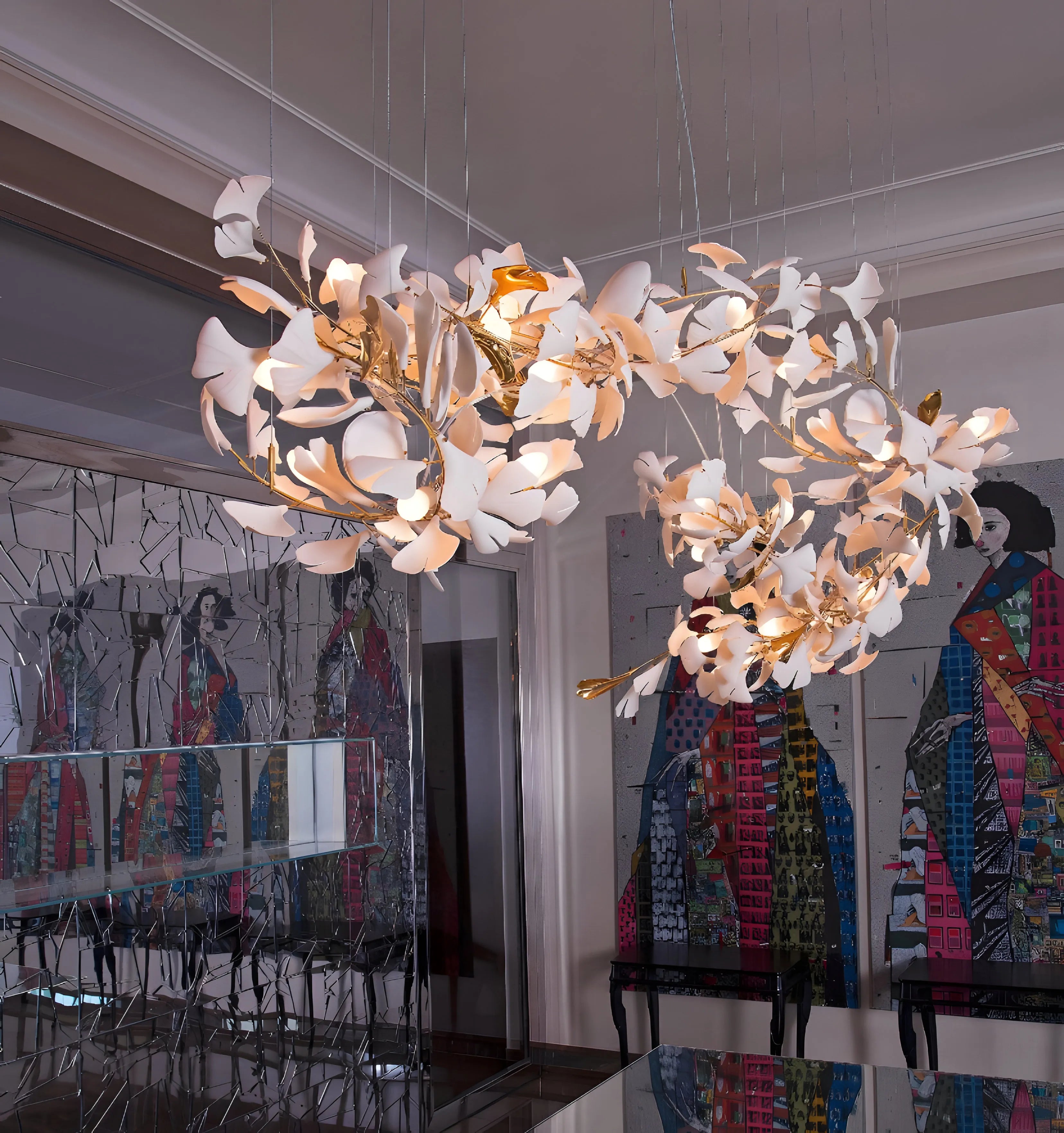 Gingko Chandelier E - NexioPick
