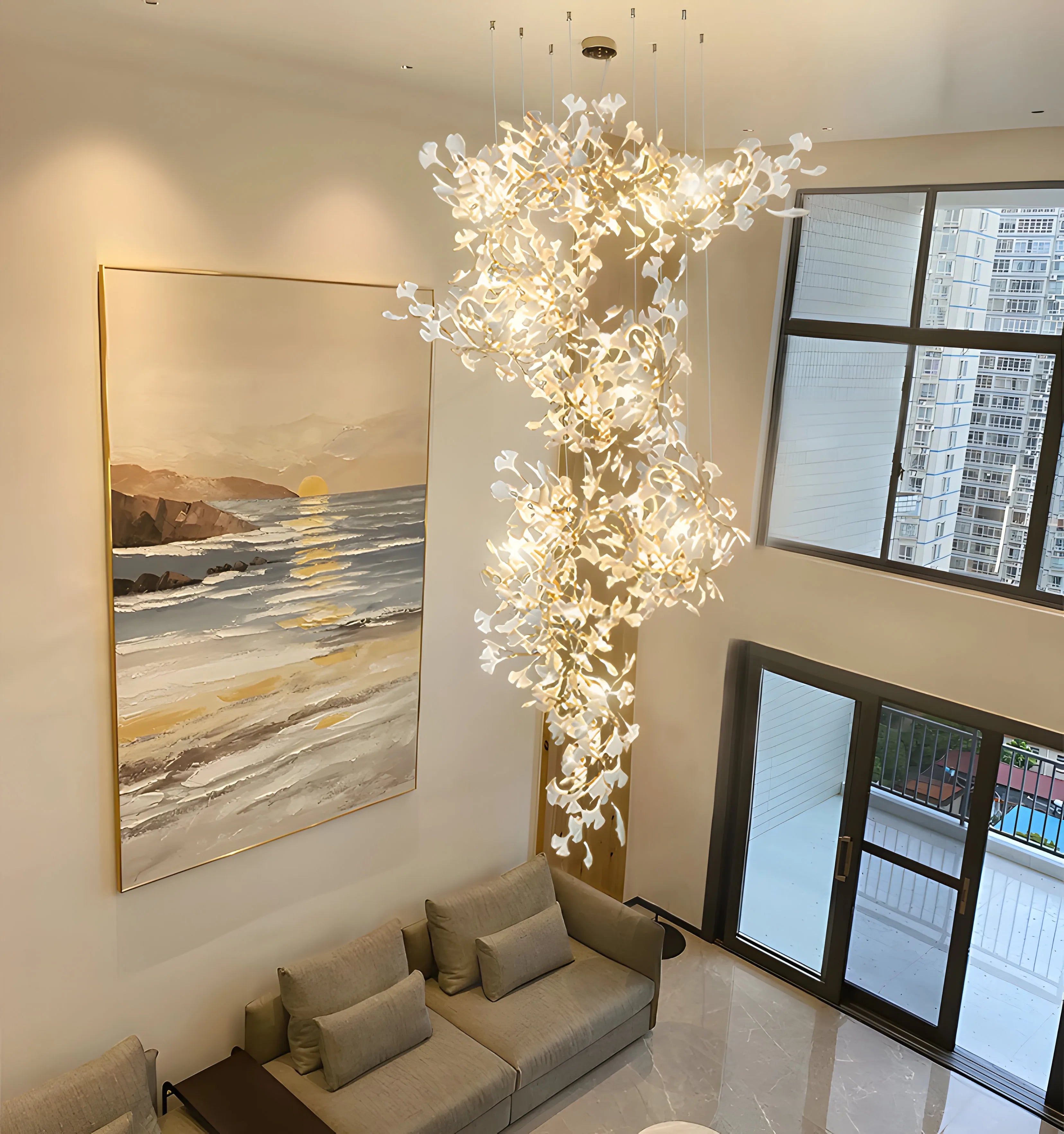 Gingko Chandelier F - NexioPick