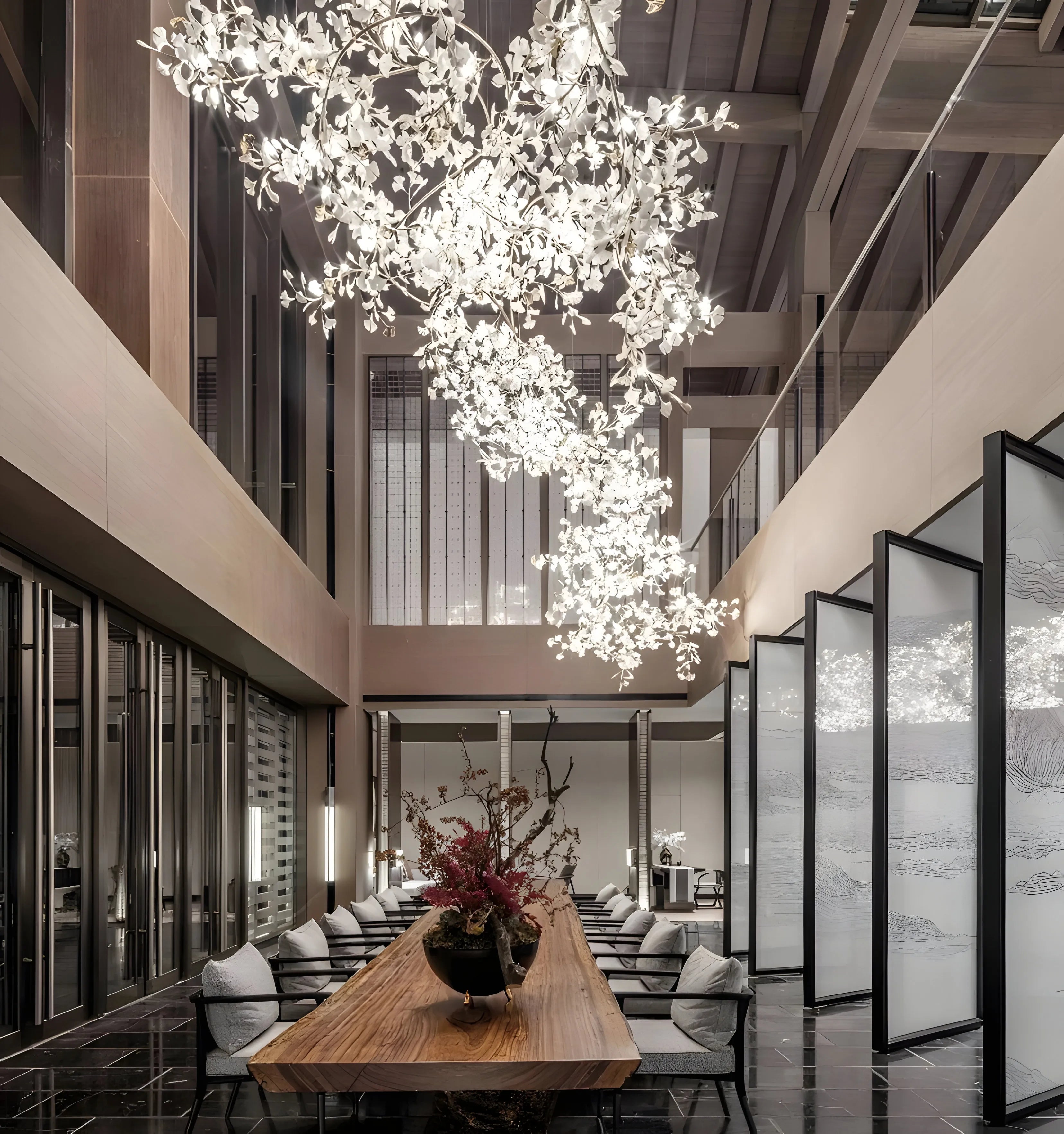 Gingko Chandelier F - NexioPick