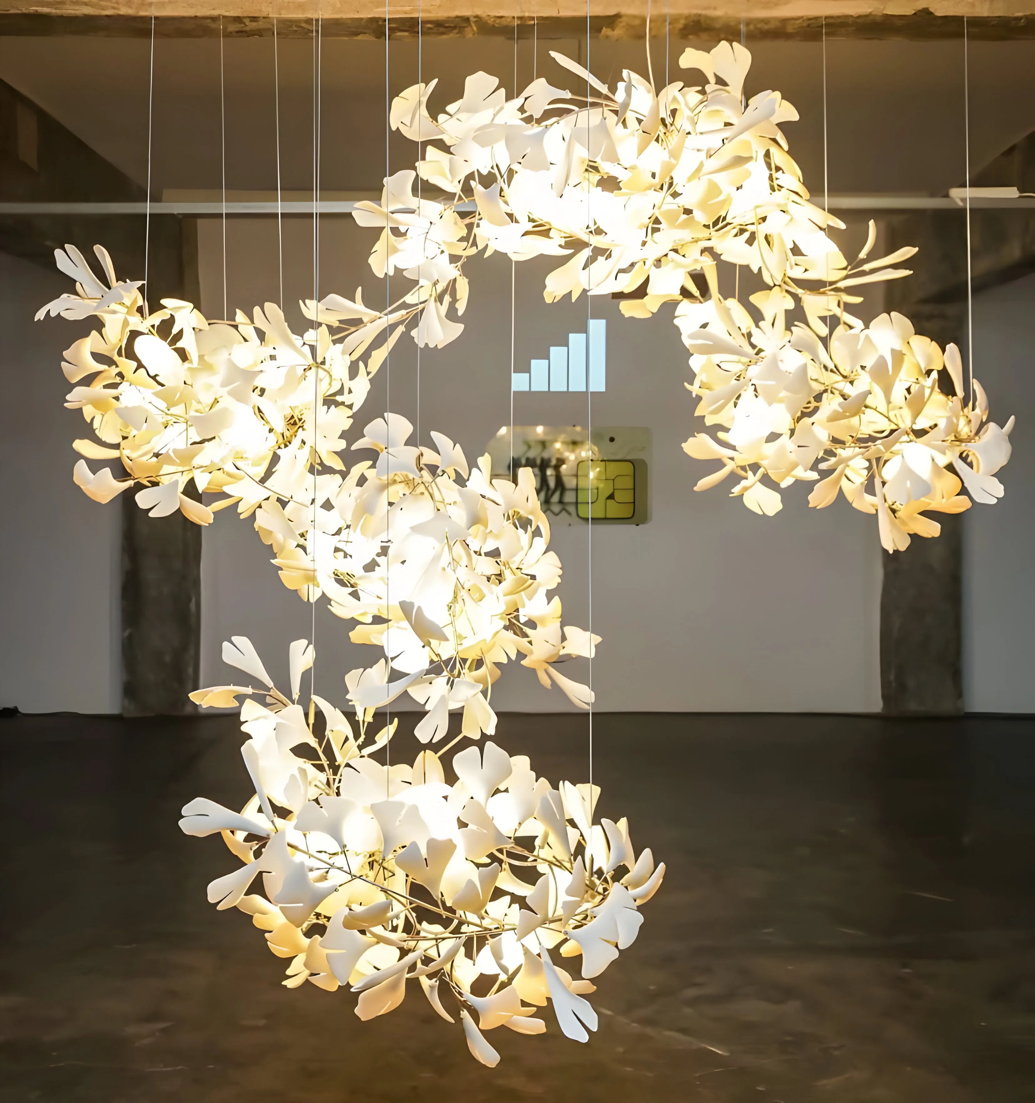 Gingko Chandelier F - NexioPick