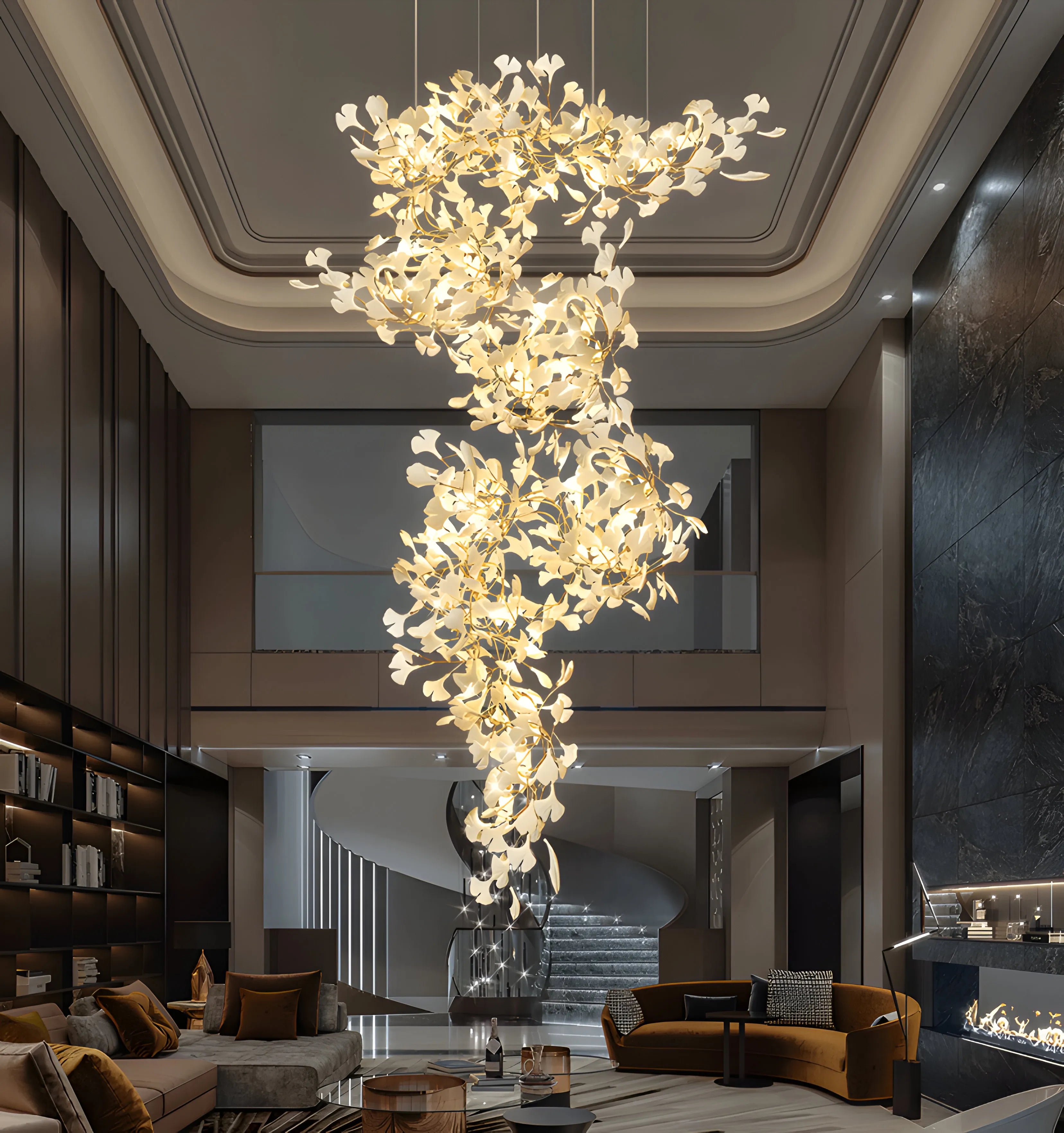 Gingko Chandelier F - NexioPick