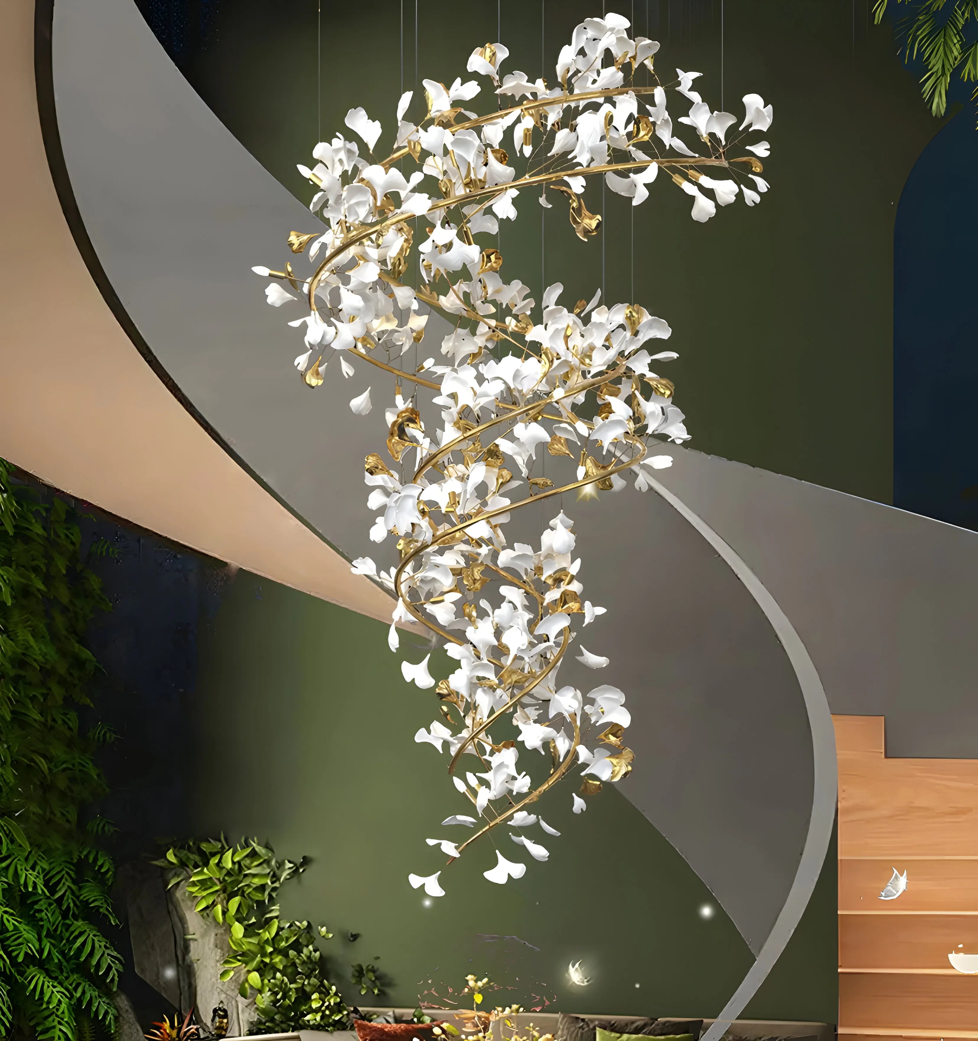 Gingko Chandelier Q - NexioPick