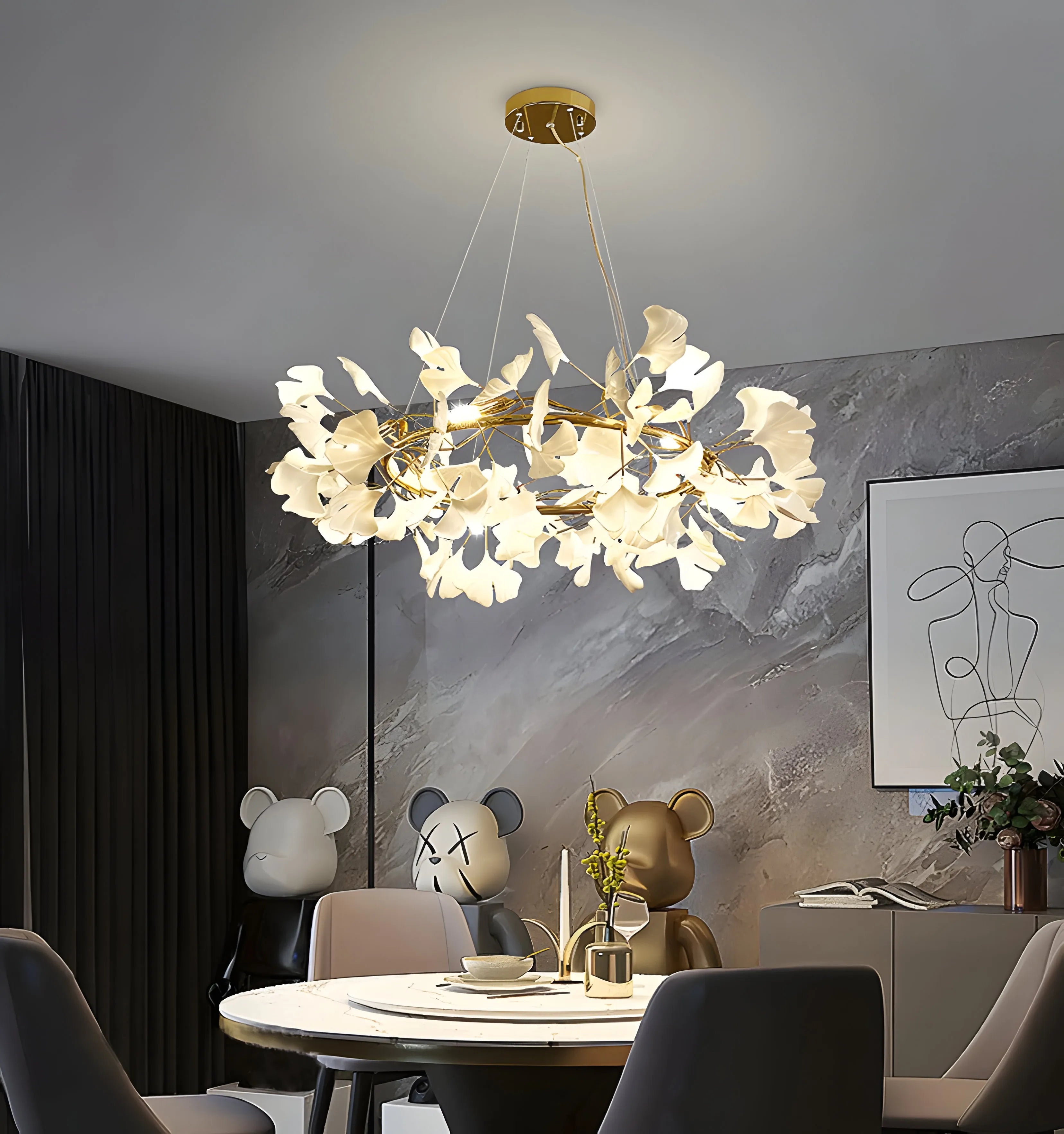 Gingko Chandelier O - NexioPick