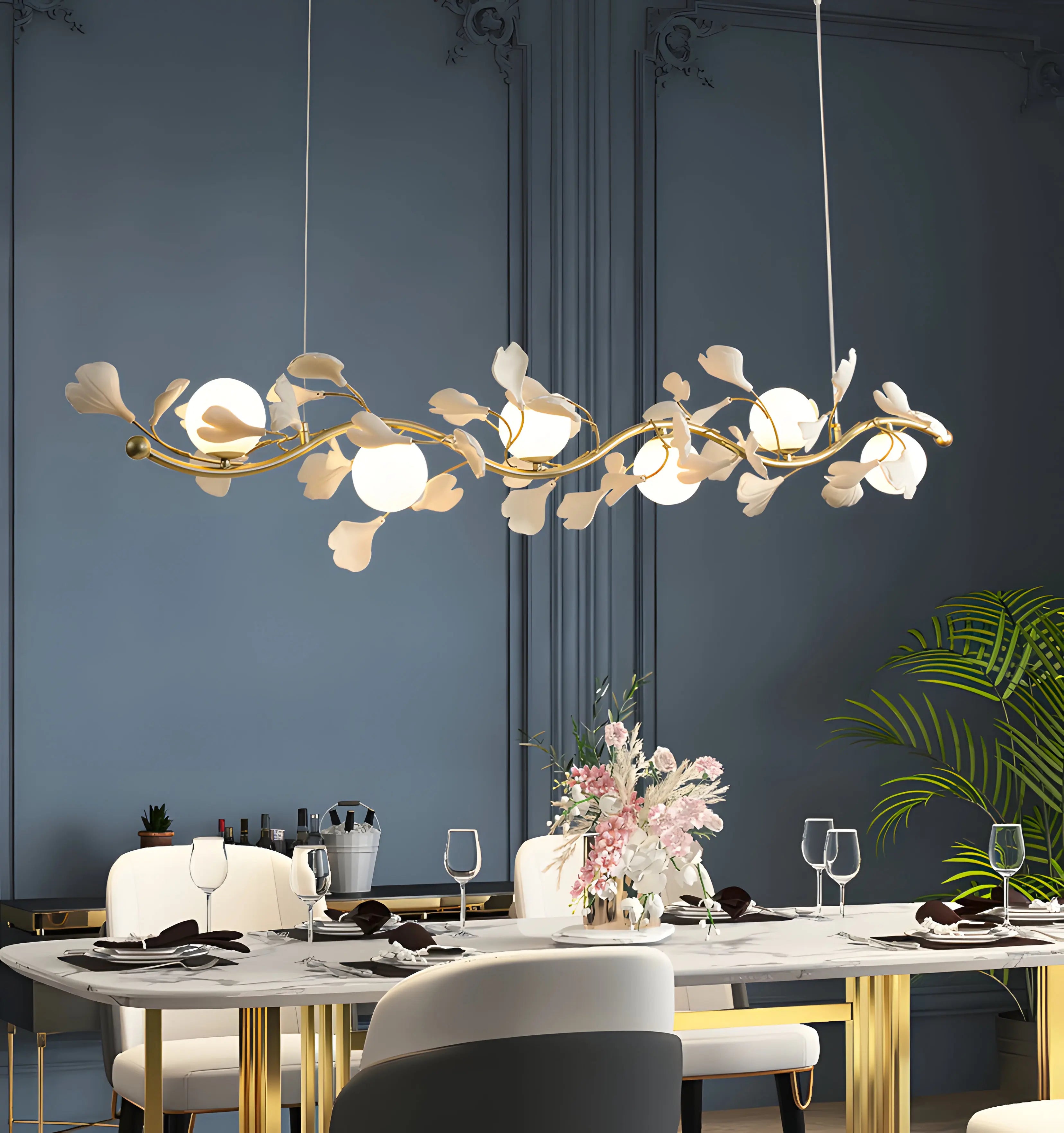Gingko Glass Chandelier - NexioPick