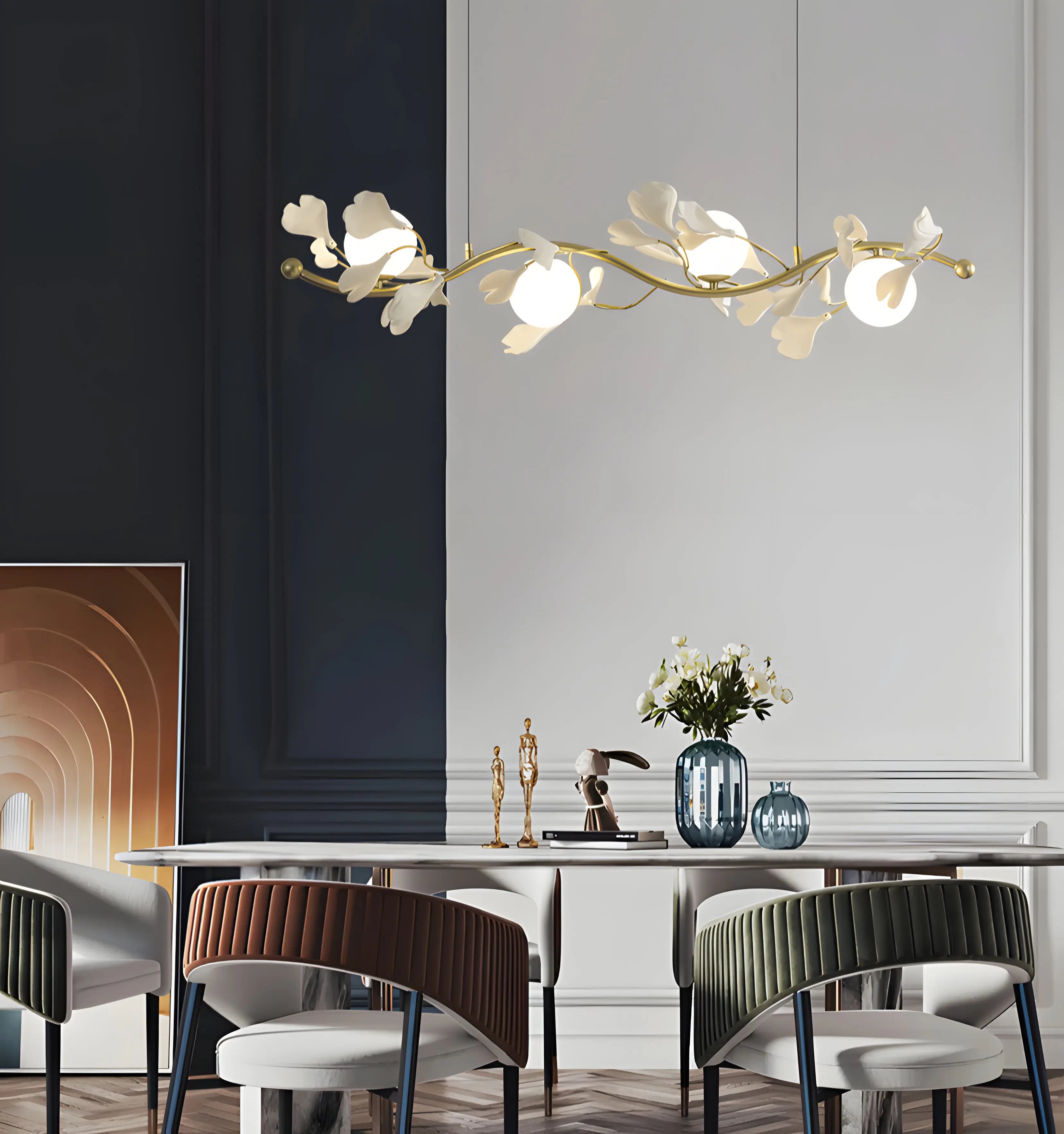 Gingko Glass Chandelier - NexioPick