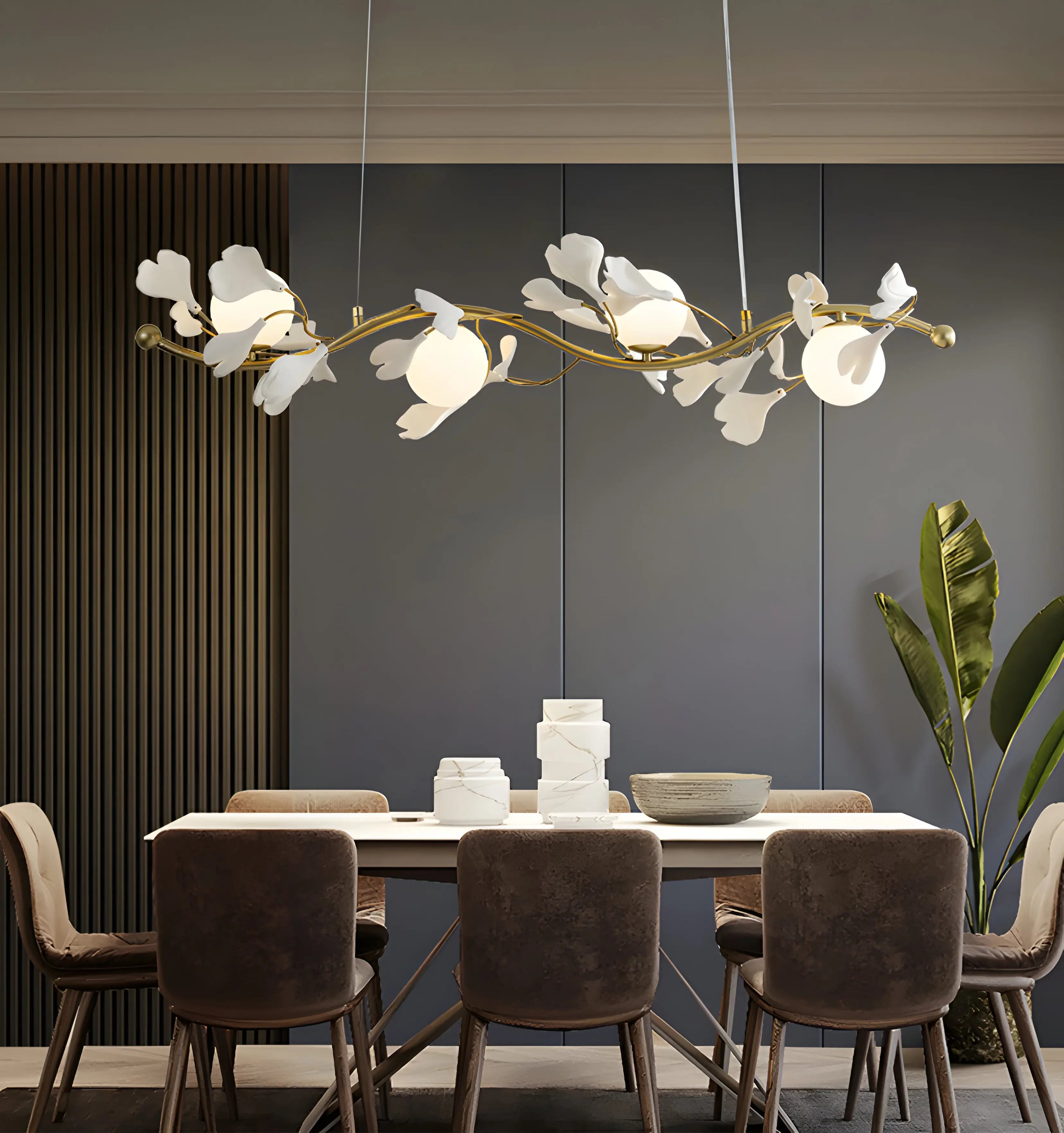 Gingko Glass Chandelier - NexioPick