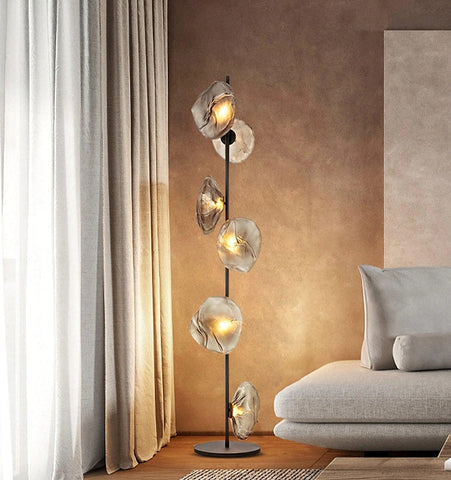 Glass Petals Floor Lamp - NexioPick