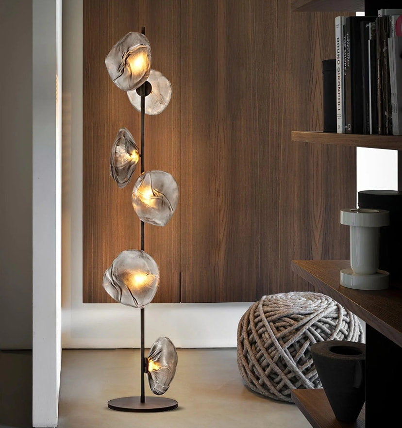 Glass Petals Floor Lamp - NexioPick