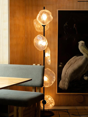 Glass Petals Floor Lamp - NexioPick