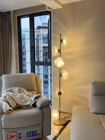 Glass Petals Floor Lamp - NexioPick