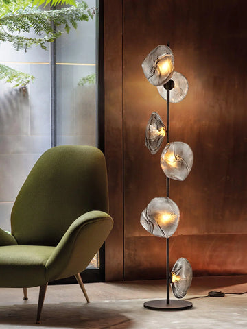 Glass Petals Floor Lamp - NexioPick