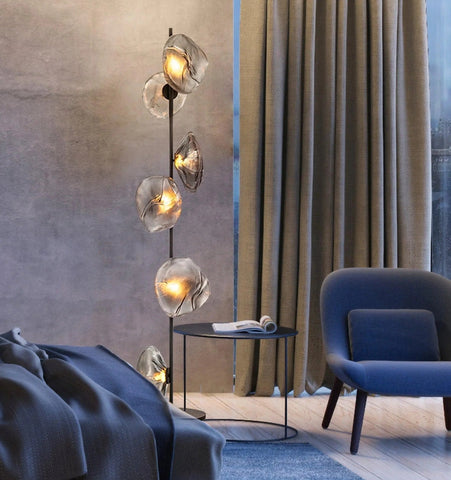 Glass Petals Floor Lamp - NexioPick