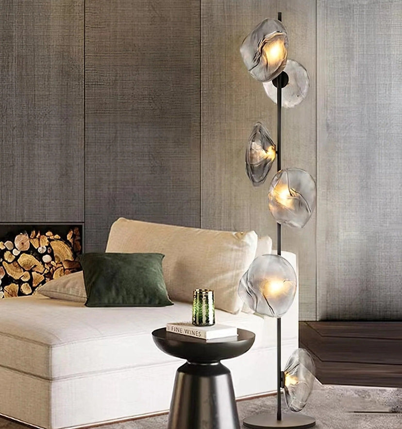 Glass Petals Floor Lamp - NexioPick