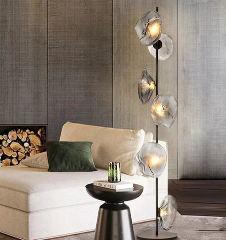 Glass Petals Floor Lamp - NexioPick
