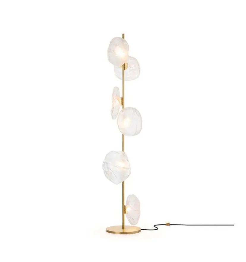 Glass Petals Floor Lamp - NexioPick