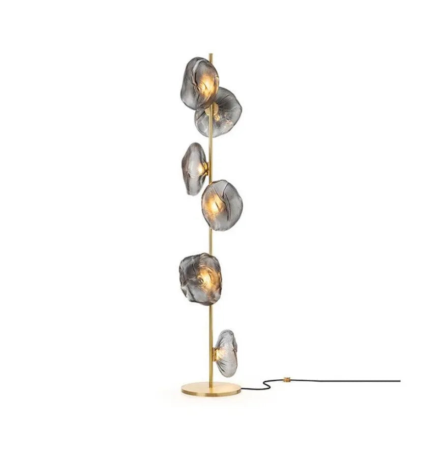 Glass Petals Floor Lamp - NexioPick