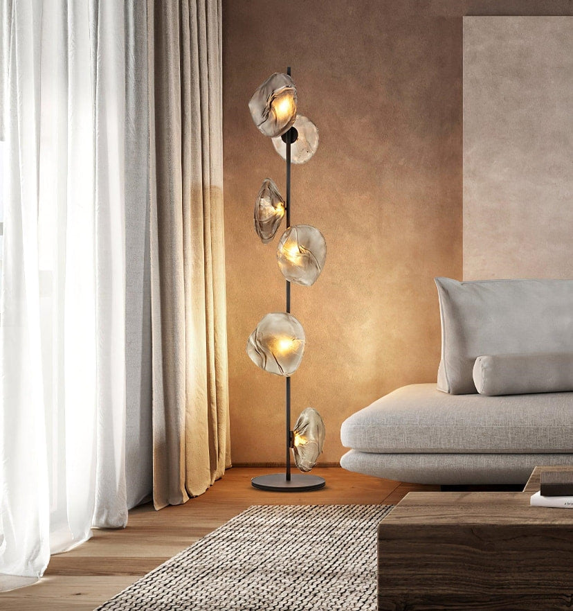 Glass Petals Floor Lamp - NexioPick