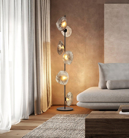 Glass Petals Floor Lamp - NexioPick