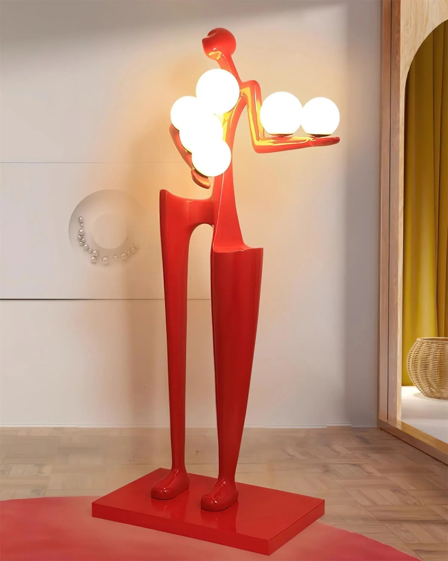 Guardian Sculpture Floor Lamp - NexioPick