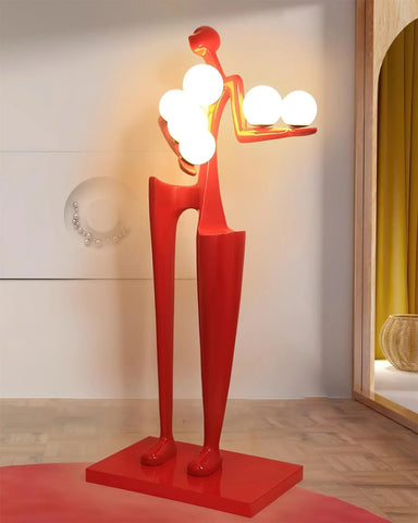 Guardian Sculpture Floor Lamp - NexioPick
