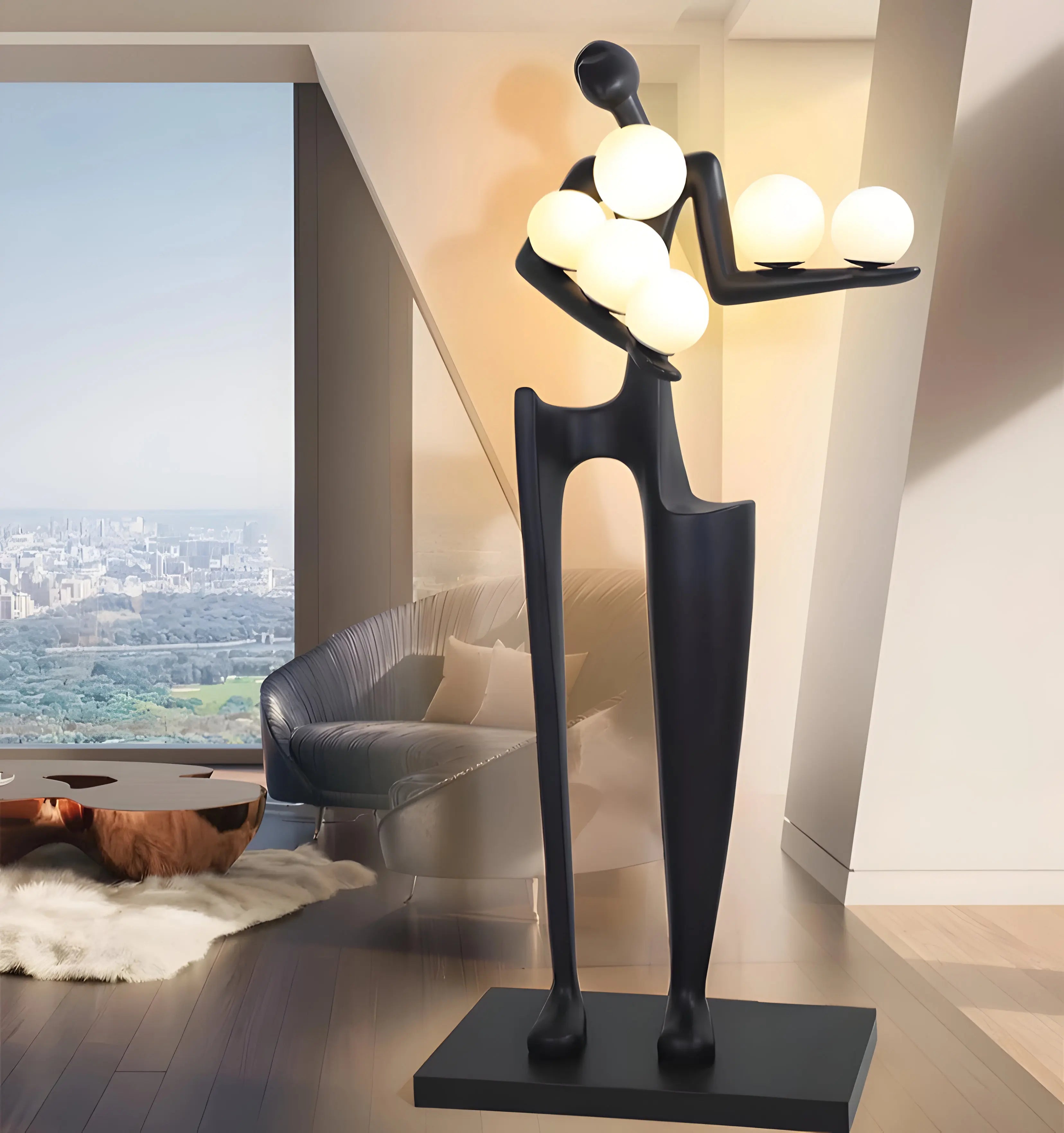 Guardian Sculpture Floor Lamp - NexioPick