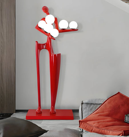Guardian Sculpture Floor Lamp - NexioPick