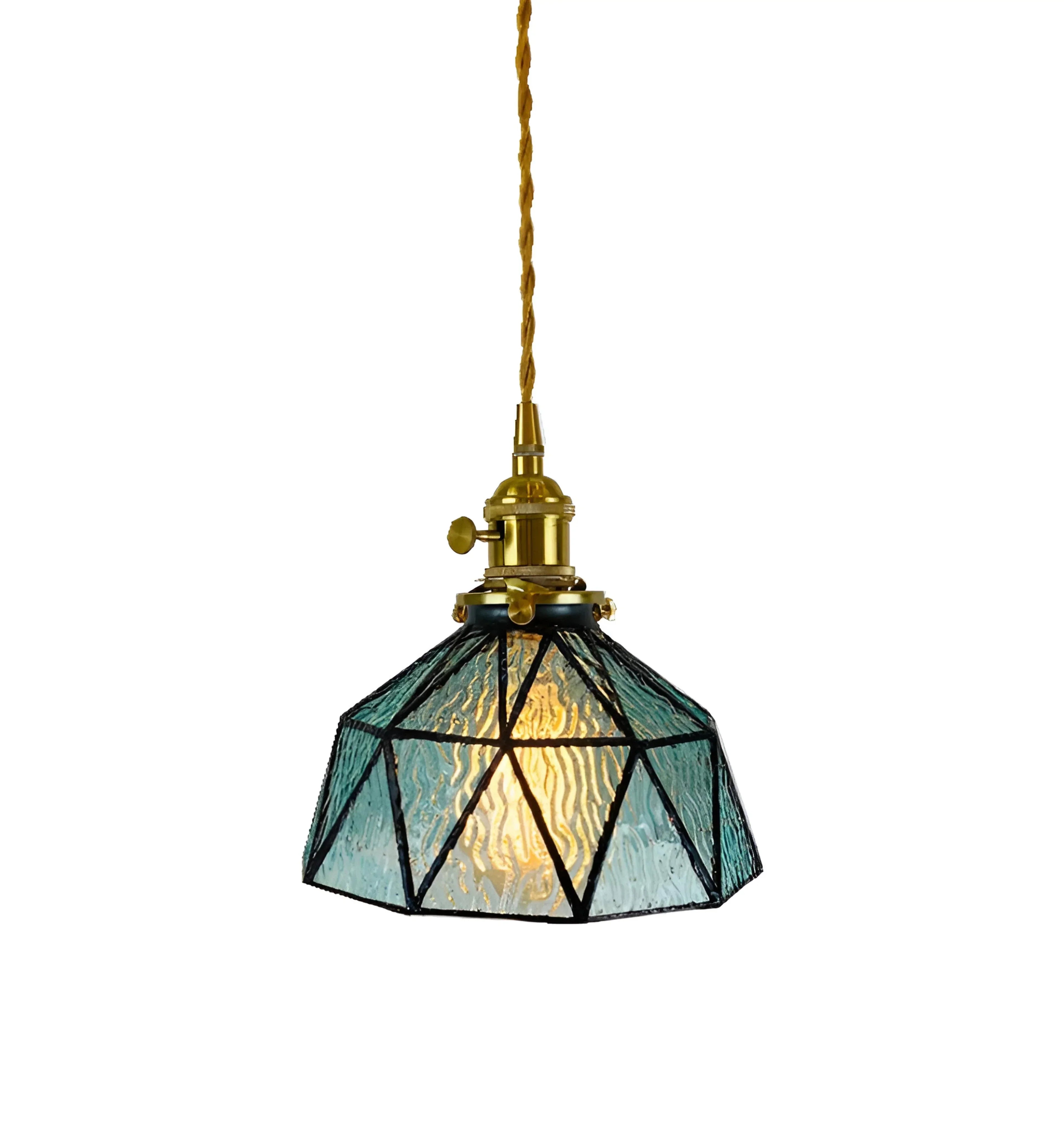 Hand-Pieced Glass Pendant Light - NexioPick