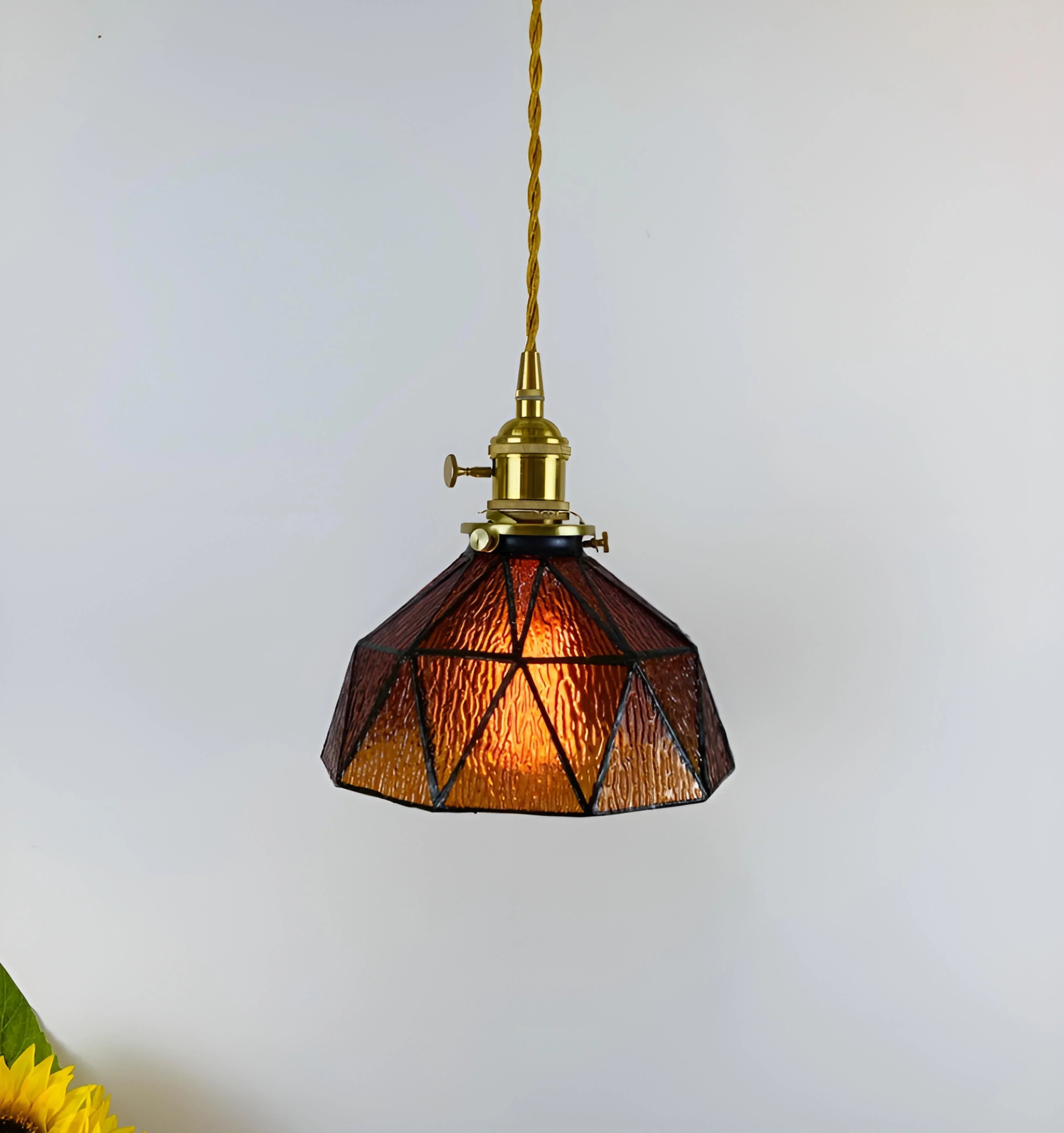 Hand-Pieced Glass Pendant Light - NexioPick