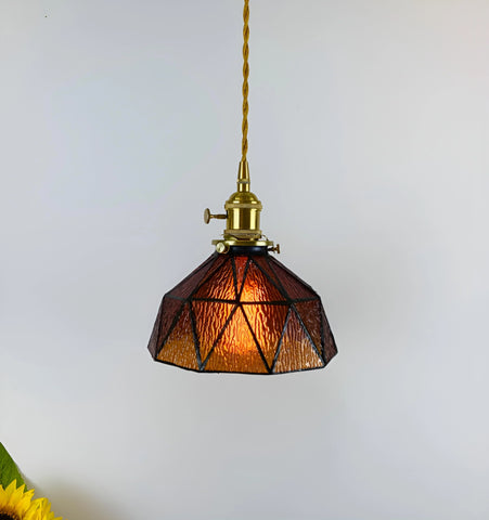 Hand-Pieced Glass Pendant Light - NexioPick