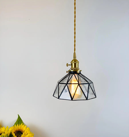 Hand-Pieced Glass Pendant Light - NexioPick