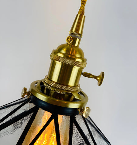 Hand-Pieced Glass Pendant Light - NexioPick