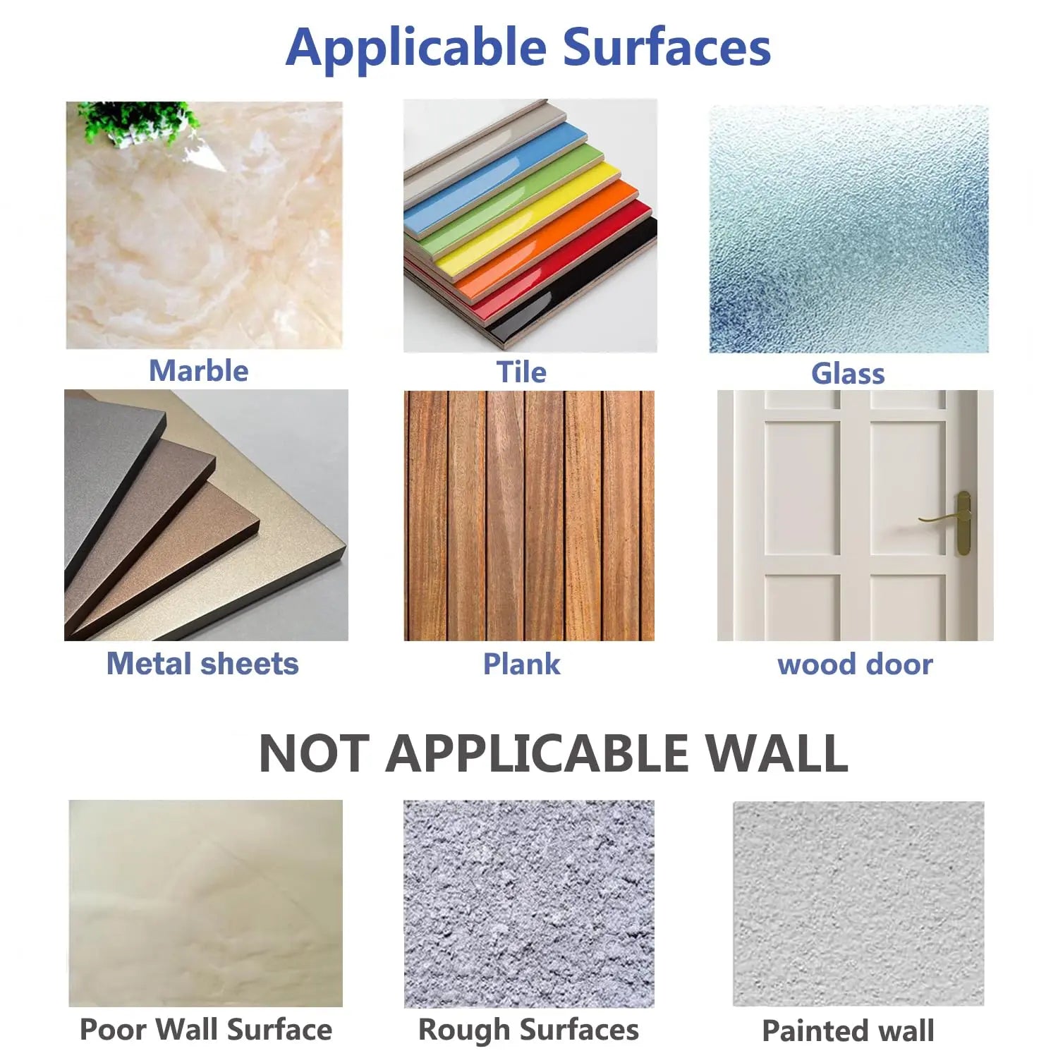 Heavy Duty Adhesive Hooks – Transparent, No-Drill Hanging Solution for Home & Office