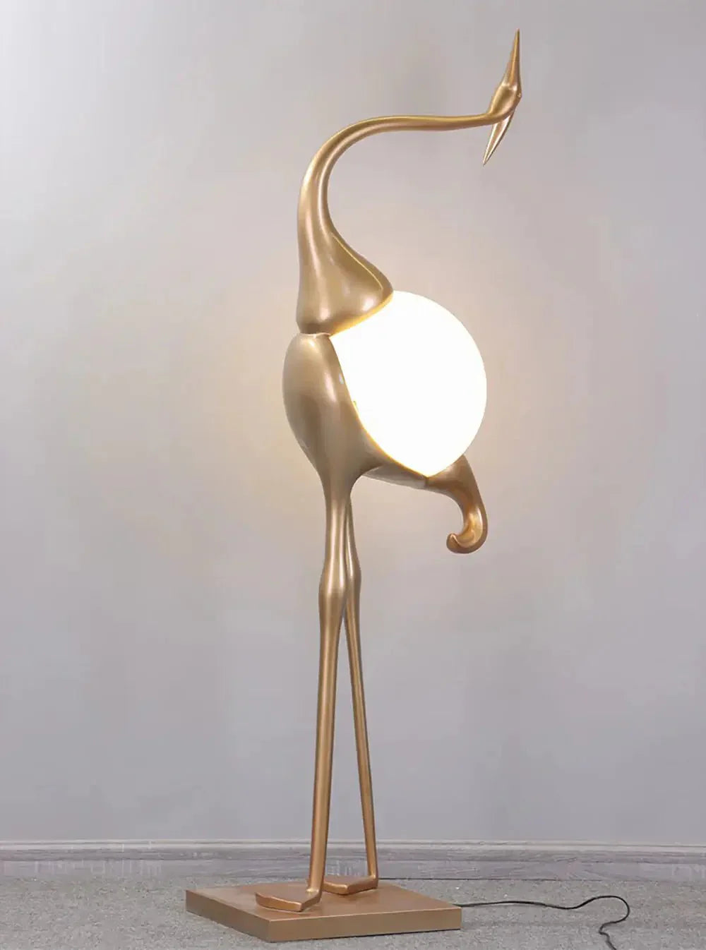 Heron Sculpture Floor Lamp - NexioPick