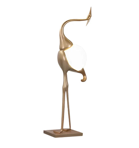 Heron Sculpture Floor Lamp - NexioPick