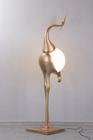 Heron Sculpture Floor Lamp - NexioPick