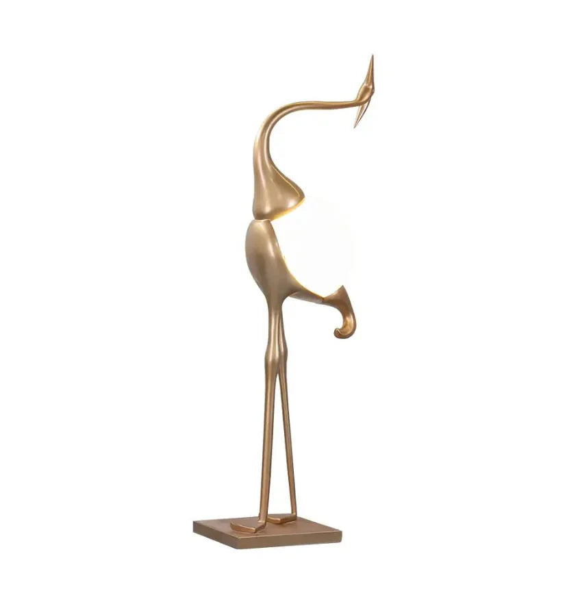 Heron Sculpture Floor Lamp - NexioPick