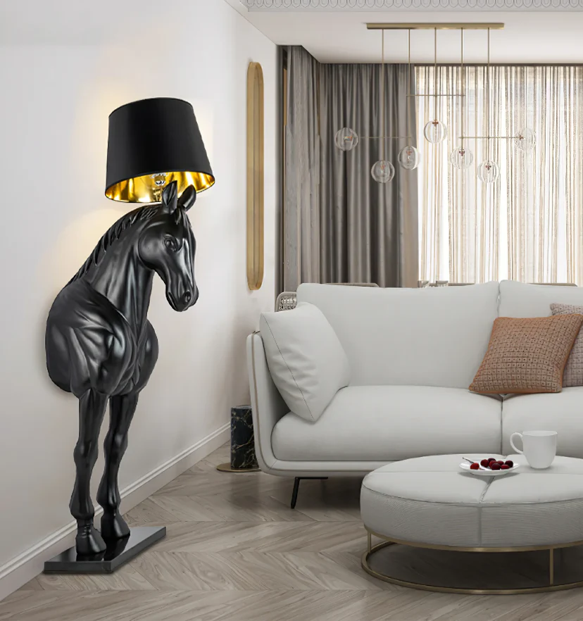 Horse Statue Floor Lamp - NexioPick